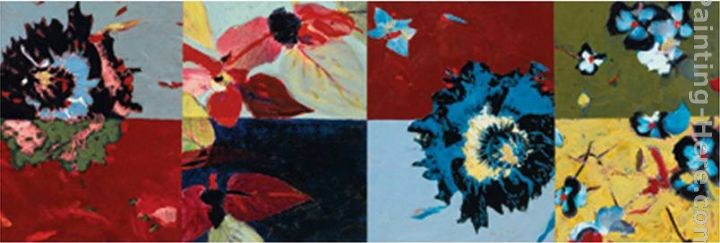 Jaquiel Flowers & Leaves I